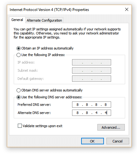 DNS_PROBE_FINISHED_NXDOMAIN Mac