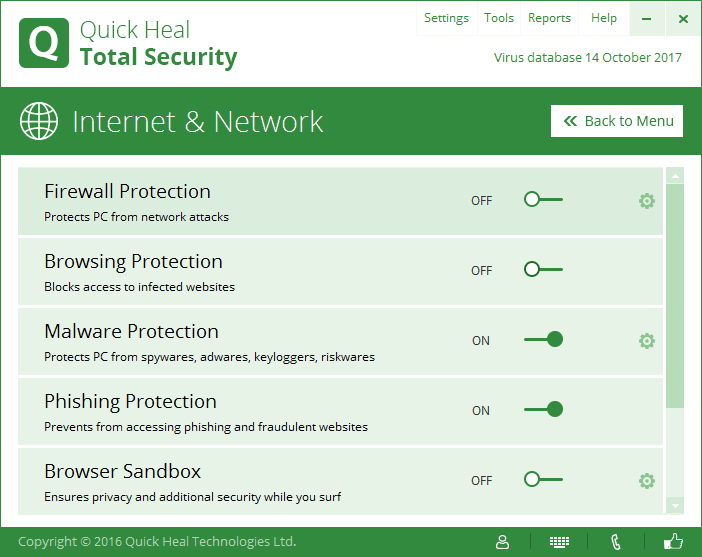 Disable Security Software ERR_INTERNET_DISCONNECTED