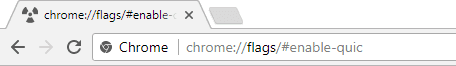 Disable QUIC PROTOCOL in Chrome