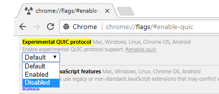 err_ssl_protocol_error windows 10 chrome