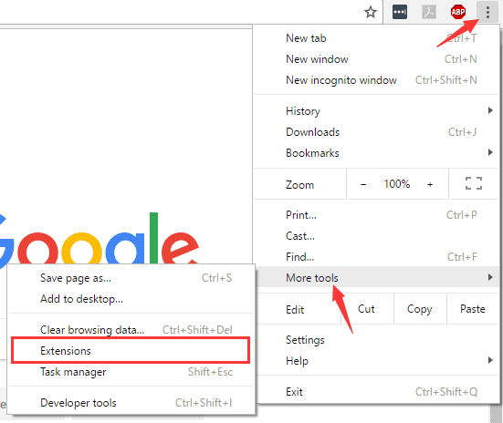 google chrome crashing all extensions