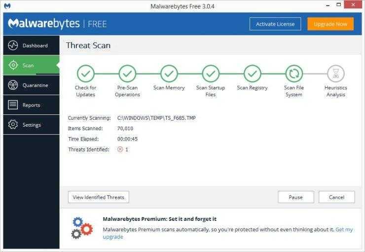 malwarebytes ERR_CONNECTION_RESET