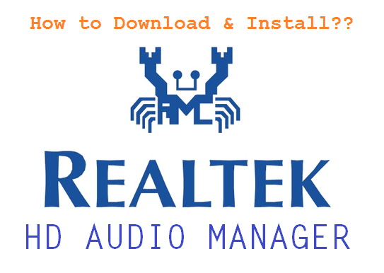 Realtek HD Audio Manager for Windows 10