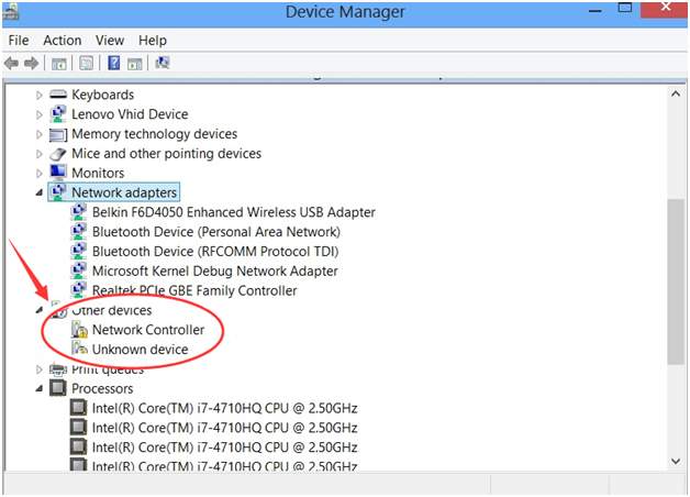 Yellow Exclamation Marks in Device Manager