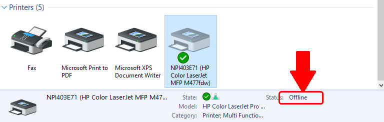 Printer Offline: How to Bring Printer Online in Windows 10, 8, 7?