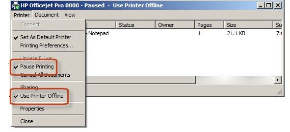 Bring HP Offline Printer Back to Online Windows 10