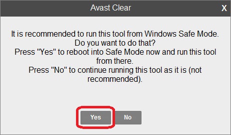 Uninstall Avast Antivirus