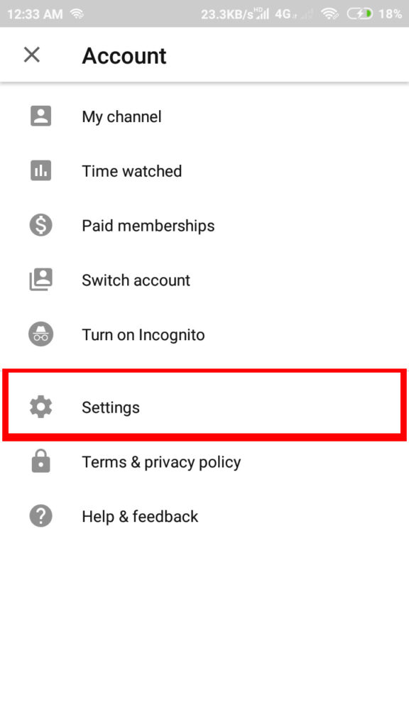 Turn On Dark Mode for YouTube in Android App