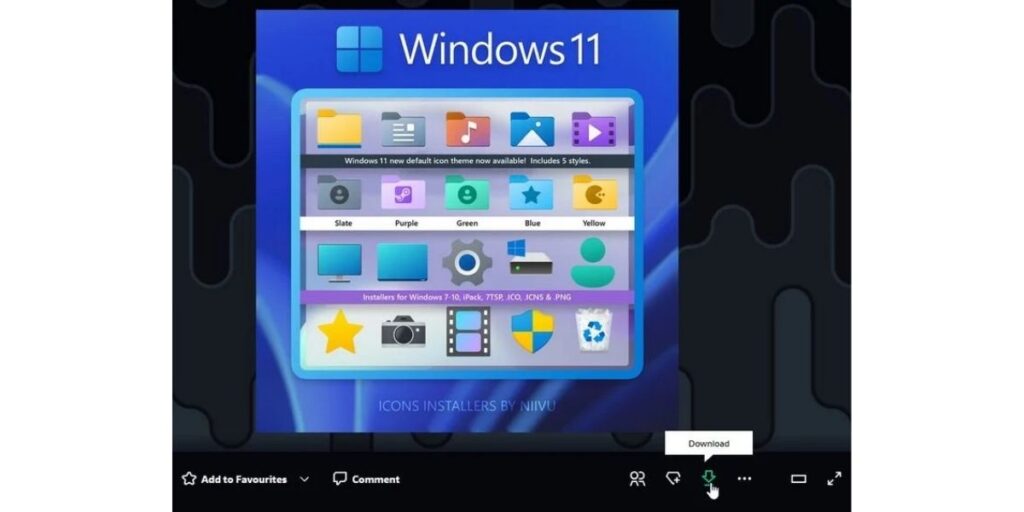 Niivu’s Windows 11 for windows 10 theme
